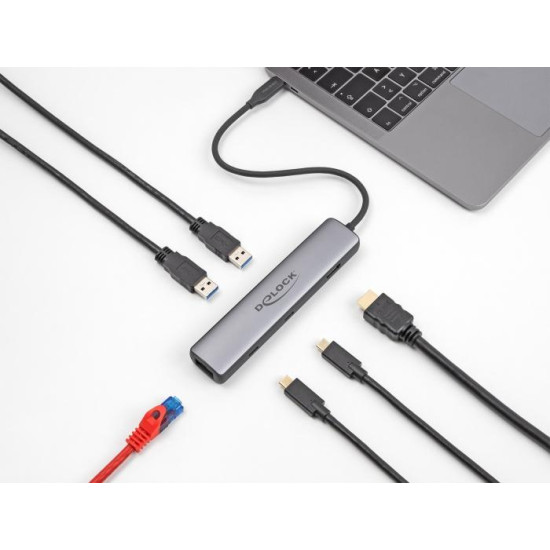 Delock USB 40 Gbps USB Type-C Docking Station