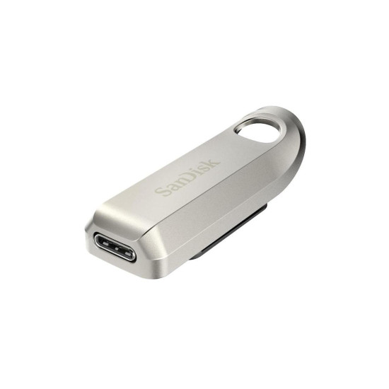 USB stick SanDisk Ultra Luxe, 128GB, USB 3.2 Gen 1, USB-C, Silver