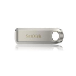 USB stick SanDisk Ultra Luxe, 256GB, USB 3.2 Gen 1, USB-C, Silver