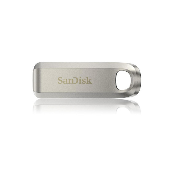 USB stick SanDisk Ultra Luxe, 256GB, USB 3.2 Gen 1, USB-C, Silver