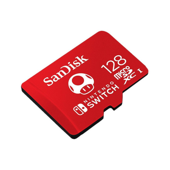 SanDisk 128GB microSDXC UHS-I for Nintendo Switch, Speed Up to 100MB/s