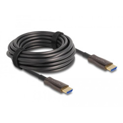 Delock Active Optical HDMI Cable with metal armouring 8K 60 Hz 100 m