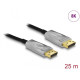 Оптичен кабел Delock, Активен, DisplayPort 1.4, 8K, 25 m