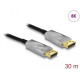 Оптичен кабел Delock, Активен, DisplayPort 1.4, 8K, 30 m