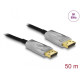 Оптичен кабел Delock, Активен, DisplayPort 1.4 8K, 50 m