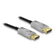 Оптичен кабел Delock, Активен, DisplayPort 1.4 8K, 70 m