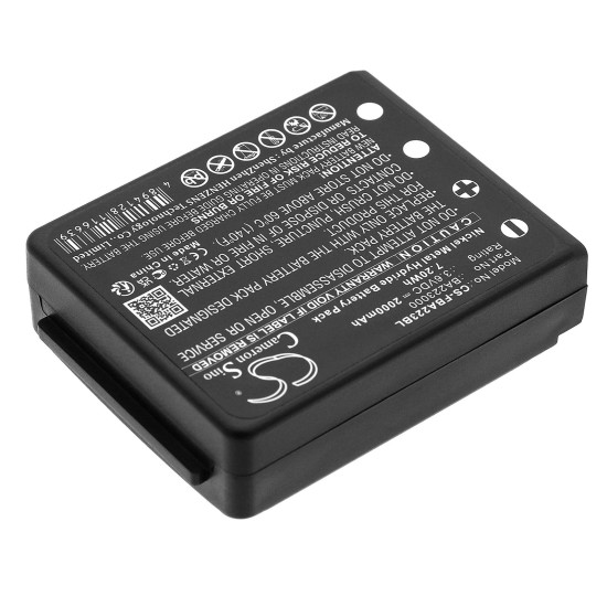 Camera Battery for Crane Remote Control  HBC Radiomatic Quadrix, Micron 4,5,6,7  BA223000 NIMH 3,6V 2000mAh black Cameron Sino