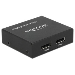 Delock DisplayPort 1.2 Splitter 1 x DisplayPort in > 2 x DisplayPort out 4K