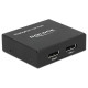 Delock DisplayPort 1.2 Splitter 1 x DisplayPort in > 2 x DisplayPort out 4K