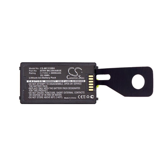 Батерия за баркод скенер SYMBOL MC3100 MC3190 82-127912-01 LiIon  3.7V 6800mAh Cameron Sino