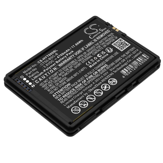 Camera Battery for  barcode scanner Honeywell Dolphin CT60 CT65  CT50-BSC-B  LiIPo  3.8V 4700mAh Cameron Sino