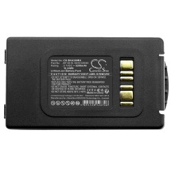 Camera Battery for  barcode scanner Datalogic Skorpio X3 X4 BT-0016   LiIon  3.7V 5200mAh Cameron Sino