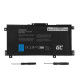 Laptop Battery for HP Envy x360 15-BP 15-BP000 15-BP100 15-CN 17-AE 17-BW  LK03XL  11,55V 3100mAh GREEN CELL