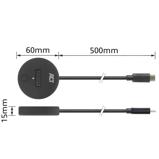 ACT M.2 NVMe/PCIe SSD docking station, USB-C 3.2 Gen2