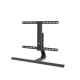 Hama TV Stand, Swivel, Tilt, Height-adjustable, 165 cm (65