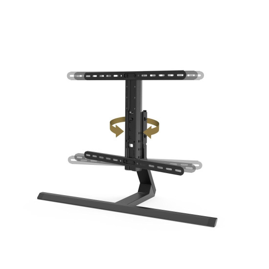 Hama TV Stand, Swivel, Tilt, Height-adjustable, 165 cm (65