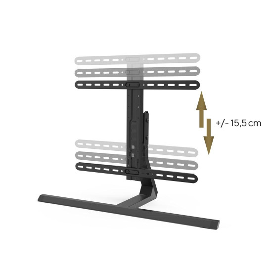 Hama TV Stand, Swivel, Tilt, Height-adjustable, 165 cm (65