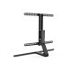 Hama TV Stand, Swivel, Tilt, Height-adjustable, 165 cm (65