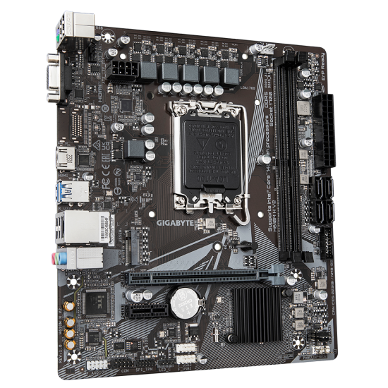 Motherboard GIGABYTE H610M H V2 Socket 1700, DDR5 rev 1.0, Micro ATX