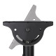 Hama TV Ceiling Mount, Swivel, Tilt, 165 cm (65