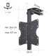 Hama TV Ceiling Mount, Swivel, Height-adjustable, 117 cm (46
