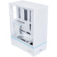 Case Lian-Li SUP01W Mid-Tower, Tempered Glass, White