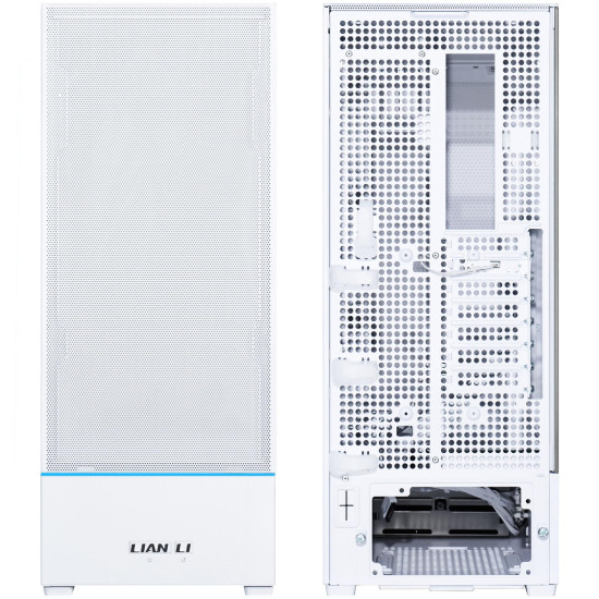 Case Lian-Li SUP01W Mid-Tower, Tempered Glass, White