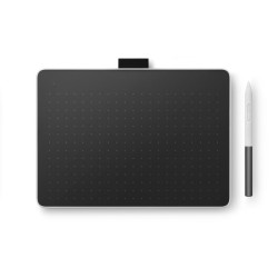 Графичен дисплей таблет Wacom One Pen tablet Medium, Bluetooth 5.1, Бял