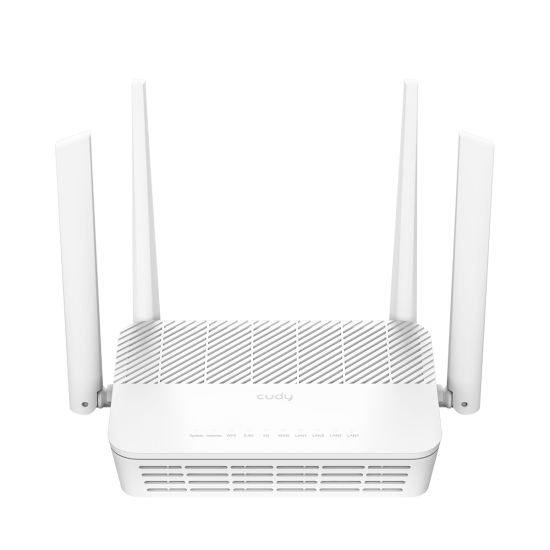Wireless Router Cudy WR3000 WiFi6, AX3000, 4 Gigabit WAN/LAN Ports, 4 x 5dBi