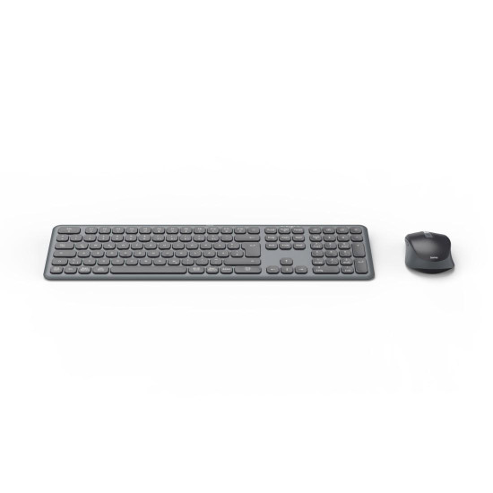 Hama Wireless keyboard and mouse set WKM-550, black 173065