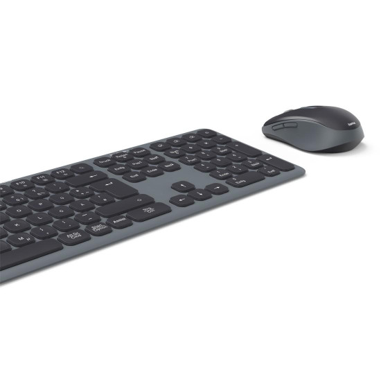 Hama Wireless keyboard and mouse set WKM-550, black 173065