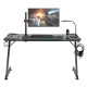 Gaming Desk Nemesis II - Black/Blue