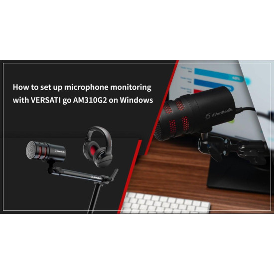 Desktop Microphone AverMedia VERSATI Go - AM310G2