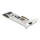 Delock Mobile Rack PCI Express Card for 1 x M.2 NVMe SSD - Low Profile Form Factor