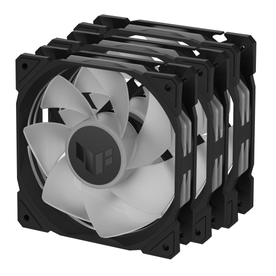 ASUS TUF GAMING TR120 ARGB Reverse Fan Black - Triple Pack
