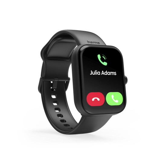 Hama “5000” Smart Watch, Phone Function, Sleep Analysis, Waterproof, 1.65