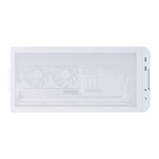 Case Lian Li LANCOOL 207 Mid-Tower, Tempered Glass, White