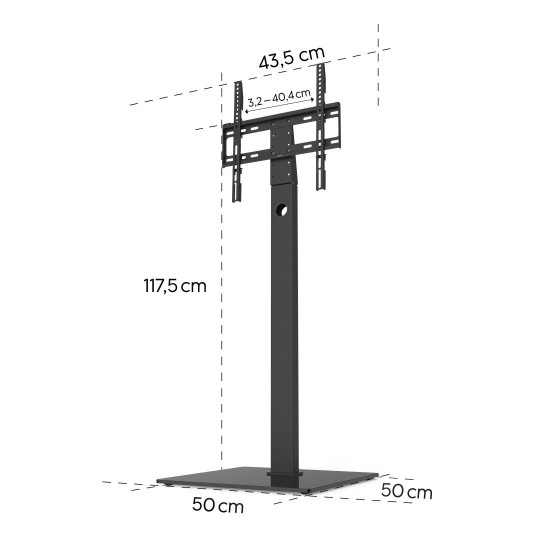 Hama FULLMOTION TV Stand, 165 cm (65