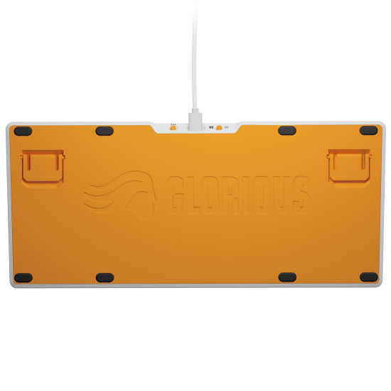 Gaming Mechanical keyboard Glorious GMMK 3 HE 75% White - Fox HE Switches