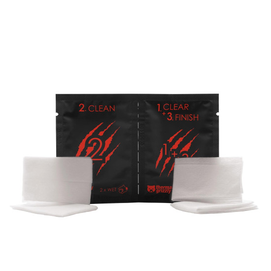Thermal Grizzly Cleaning Wipes - 10 pcs