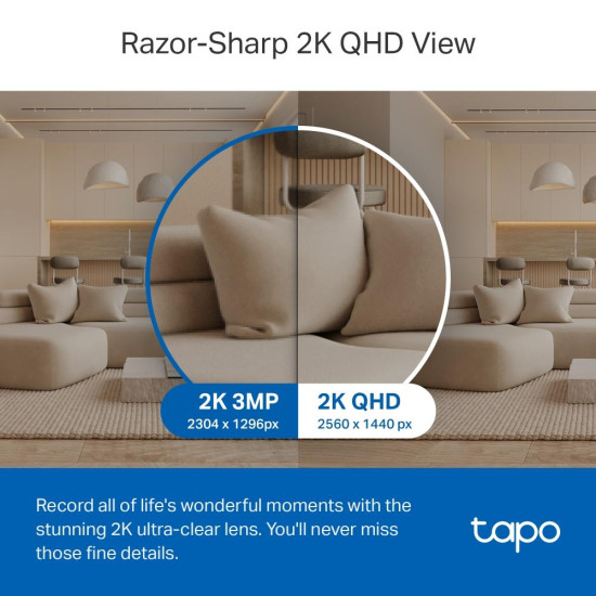 TP-Link Tapo C220 - Pan/Tilt Wi-Fi Camera with AI
