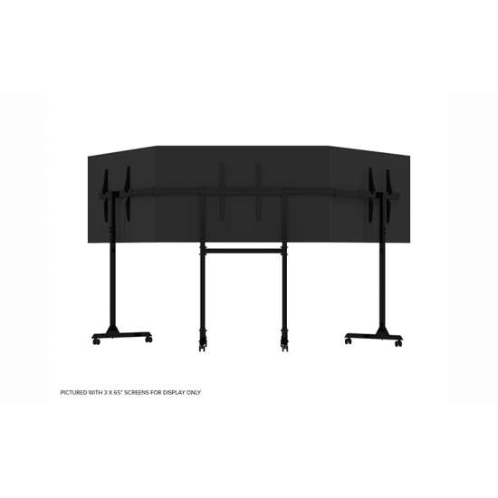 Free Standing Triple Monitor stand Next Level Racing