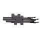 Next Level Racing Elite Freestanding Triple Monitor Stand Add On Carbon Grey