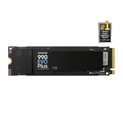 SSD SAMSUNG 990 EVO Plus, 1TB, M.2 Type 2280, MZ-V9S1T0BW