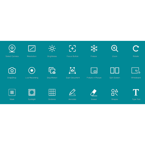 IRIScan Visualizer 7, 4K webcam and Scanner - ALL-IN-ONE