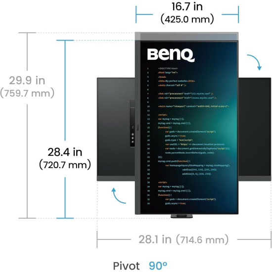 Монитор за програмиране BenQ RD320UA, 31.5