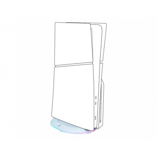 Вертикална поставка Nacon, За конзола с хъб PS5 Slim
