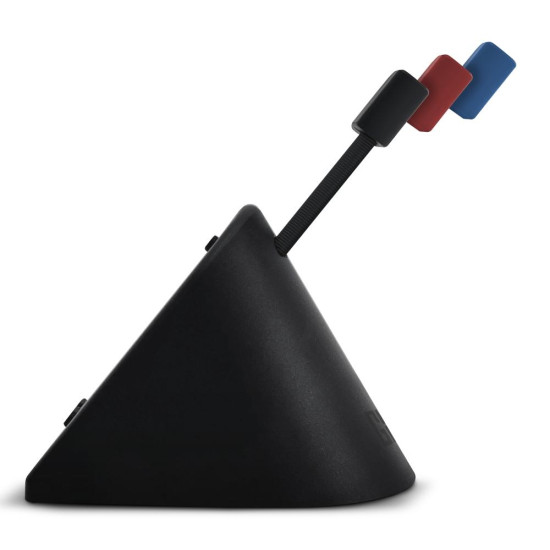 FragON - Tower Mouse Bungee with 3 Colorful clips - Black