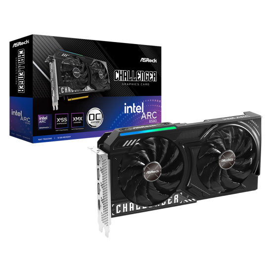 Graphic card ASRock Intel ARC B580 Challenger 12GB OC