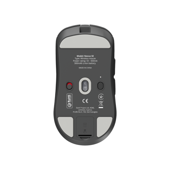 Gaming Wireless Mouse Dark Project Novus SE - Black